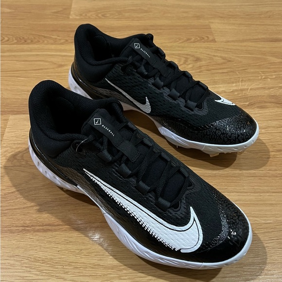 Nike Alpha Huarache Elite Metal Baseball Cleats - Picture 3 of 9